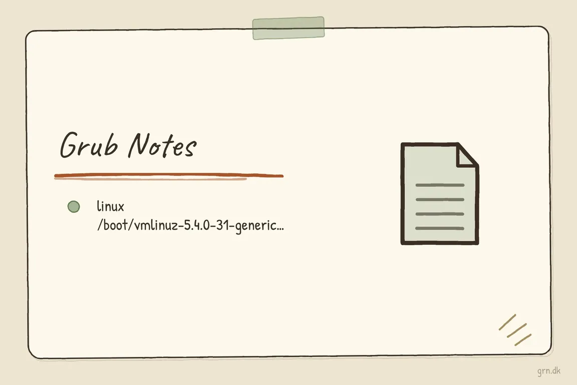 Illustrated infographic summarizing: Grub Notes