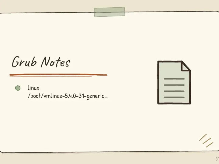 Illustrated infographic summarizing: Grub Notes
