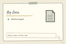 Illustrated infographic summarizing: Big Data