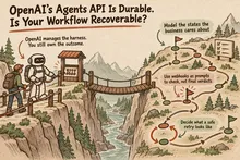 Illustrated infographic summarizing: OpenAI’s Agents API Is Durable. Is Your Workflow Recoverable?
